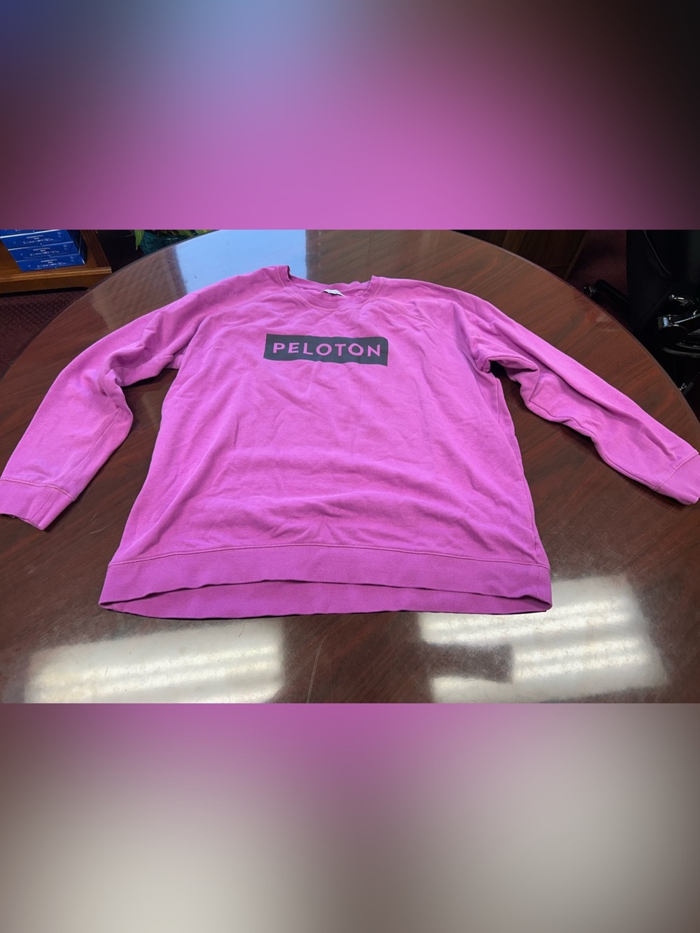 Peloton Pink Crewneck Sweatshirt